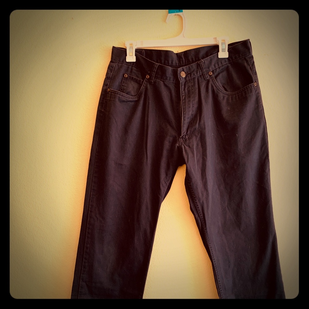 Bill’s Khakis Dark Pants